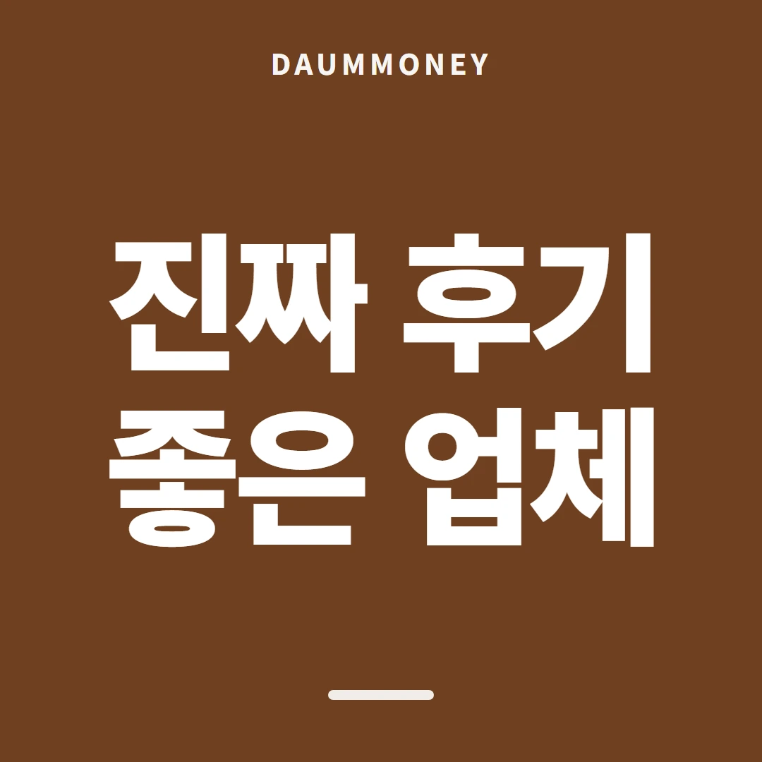 다음머니 카드깡 방법 검색 결과 거르기 안내 배너